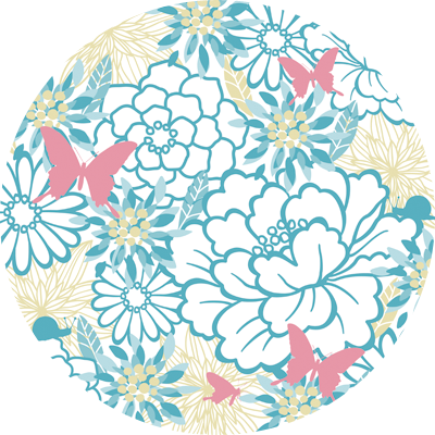 インテリアパネルに使用するテキスタイル（ファブリック）デザインを制作